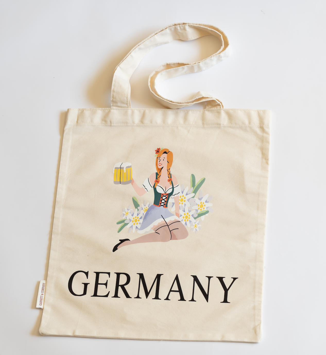 Baumwolltasche Dirndlmädchen