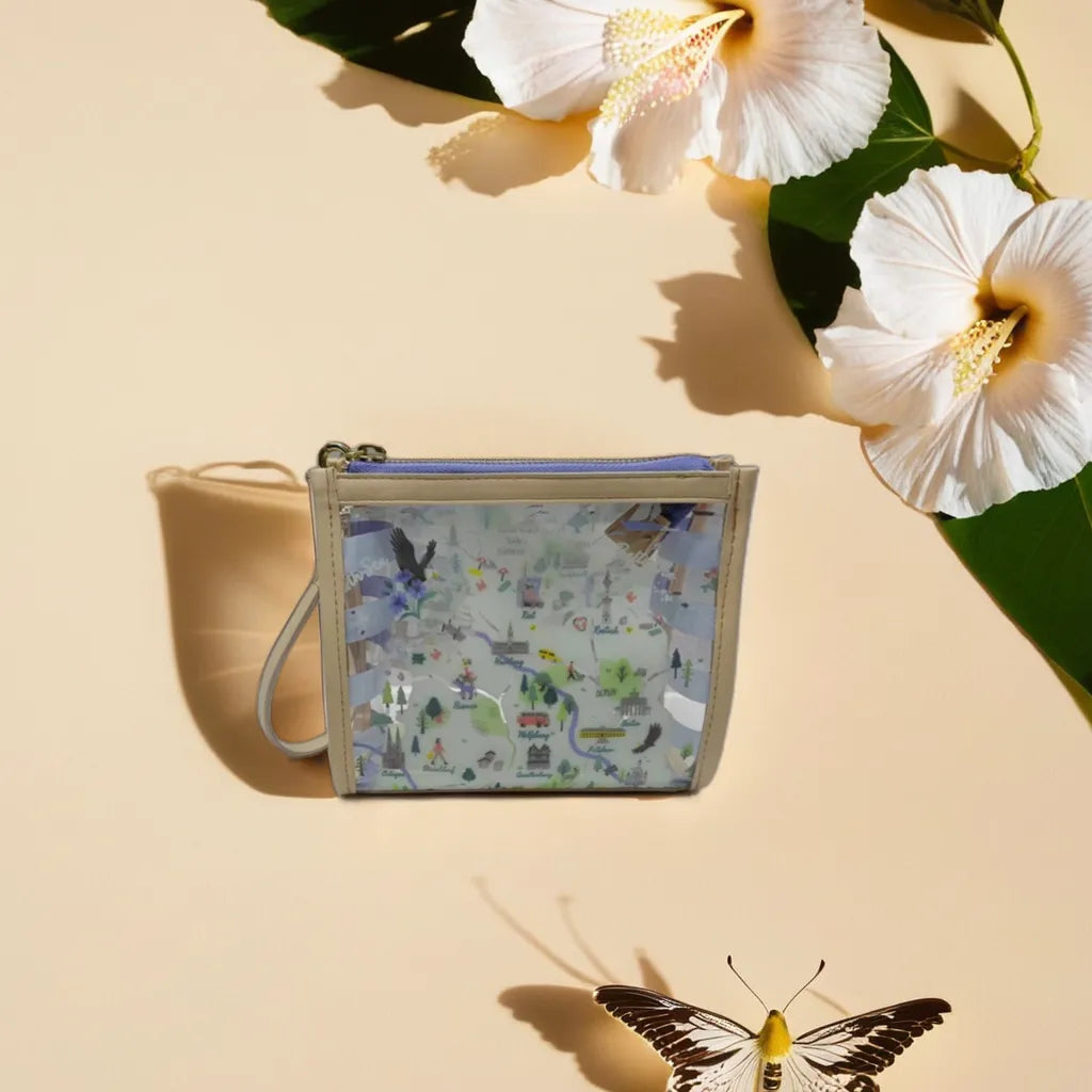 Transparente Kosmetiktasche