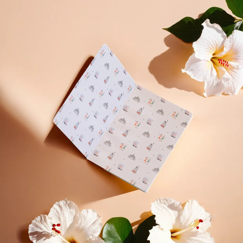 Notizbuch A6 mit Goldfolierung