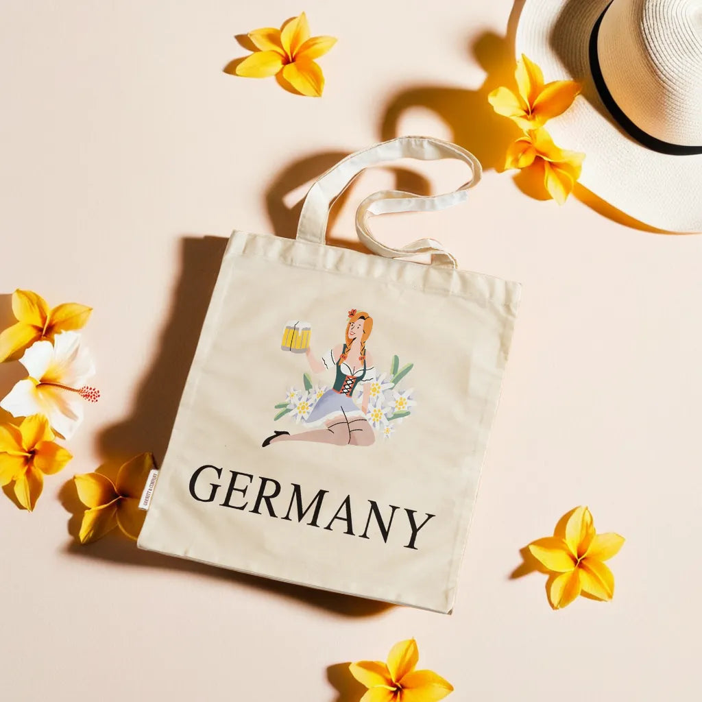 Baumwolltasche Dirndlmädchen